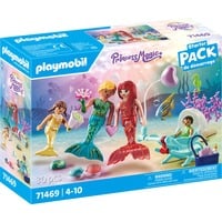 PLAYMOBIL 71469 Princess Magic Starter Pack Liebevolle Meerjungfrauenfamilie, Konstruktionsspielzeug 
