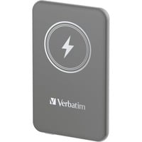 Verbatim Wireless Powerbank Charge 'n' Go 5.000mAh grau, Qi, PD 3.0, Quick Charge 3.0