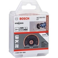 Bosch Segmentsägeblatt ACZ 85 RT3 Grout + Abrasive, Ø 85mm 10 Stück, Carbide-RIFF