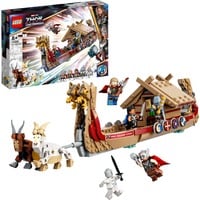 LEGO 76208 Marvel Super Heroes Das Ziegenboot, Konstruktionsspielzeug 
