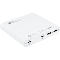 Good Connections USB-Schnellladestation, 120 Watt, 4-Port weiß, GaN-Technologie, PD 3.0, QC 4+