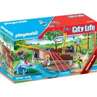 PLAYMOBIL 70741 City Life Abenteuerspielplatz mit Schiffswrack, Konstruktionsspielzeug 