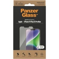 PanzerGlass Classic Fit Bildschirmschutz, Schutzfolie transparent, iPhone 14 Plus, 13 Pro Max