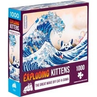 Asmodee Puzzle Exploding Kittens  - The Great Wave of Cat-a-gawa 1000 Teile