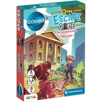 Clementoni Escape Game - Die geheimnisvolle Bibliothek, Partyspiel 