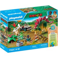 PLAYMOBIL 71523 Dinos Forschungscamp mit Dinos, Konstruktionsspielzeug 