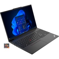 Lenovo ThinkPad E16 AMD G2 (21M50022GE), Notebook schwarz, Windows 11 Pro 64-Bit, 40.6 cm (16 Zoll) & 60 Hz Display, 1 TB SSD
