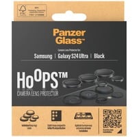 PanzerGlass Hoops Kameraschutz, Schutzfolie schwarz/transparent, Samsung Galaxy S24 Ultra