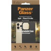 PanzerGlass Biologisch abbaubar Case, Handyhülle schwarz, iPhone 14 Pro Max