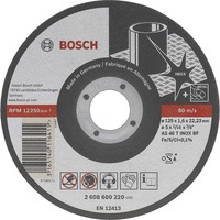 Bosch Trennscheibe Best for Inox - Rapido, Ø 115mm Bohrung 22,23mm, AS 60 V BF, gerade