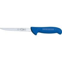 DICK ErgoGrip Ausbeinmesser, steif, 13cm blau, schmale, dünne Klinge