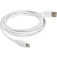 OWC USB 2.0 Adapterkabel, USB-A Stecker > Lightning Stecker weiß, 2,0 Meter