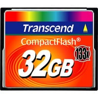 Transcend CompactFlash 133 32 GB, Speicherkarte schwarz, UDMA 4